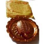 Kachuva Plate Tortoise Metal Big Copper Coated